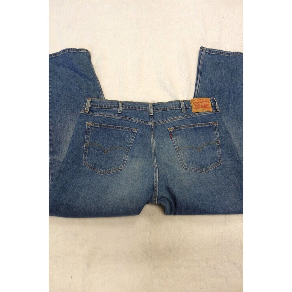 Levi's 505 Regular Fit Mens Denim Straight Leg Blue Jeans 40x32 NWT C40